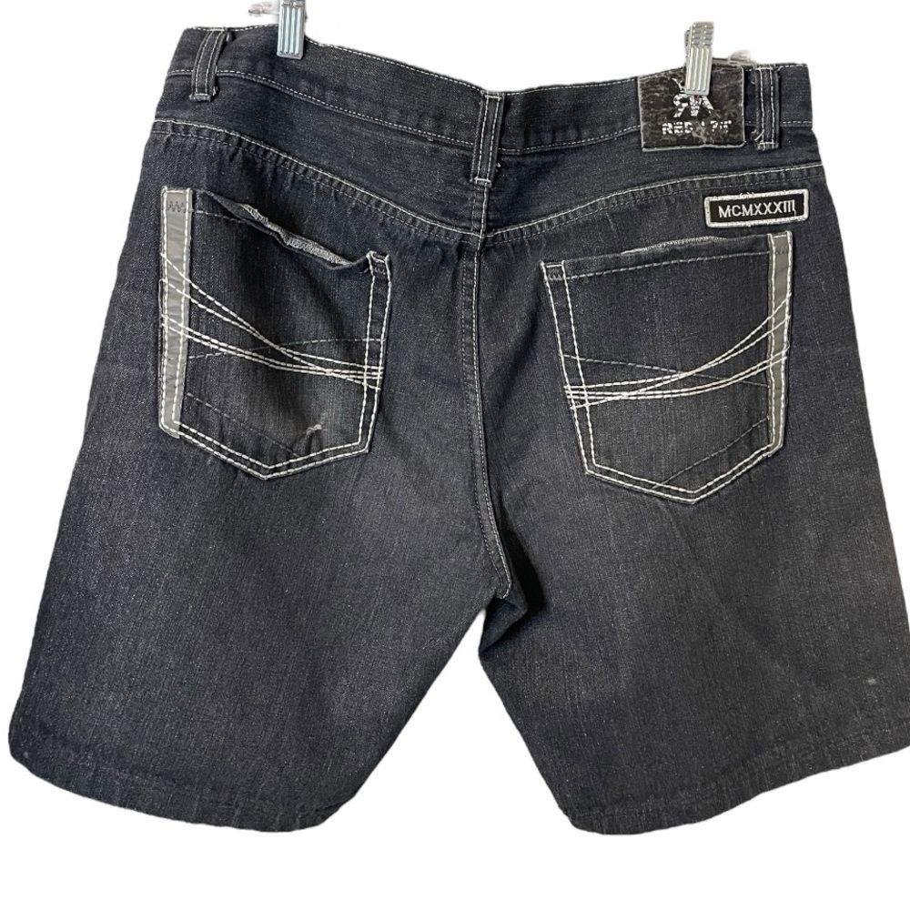 Vtg Red Ape Jean Shorts Mens Sz 40 Y2K 2000s Faded Cyber Grunge Hip Hop